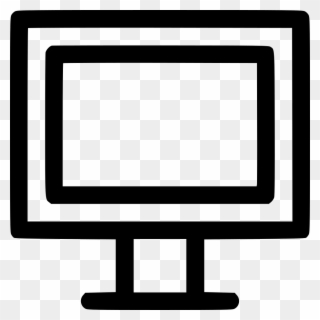 Tv Computer Lcd Device Monitor Screen Electronic Comments - Computer Monitor Clipart