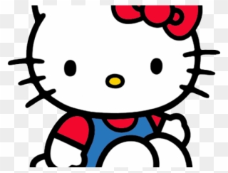 Calico Cat Clipart Animated - Hello Kitty Png Face Transparent Png
