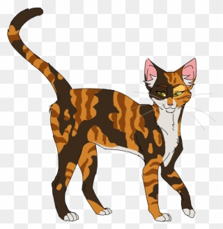 Feline Clipart Cat Design - Spotted Leaf Warrior Cats - Png Download