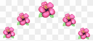 #flower #crown #crownflower #emojiflower #emoji #flowerpink - Artificial Flower Clipart