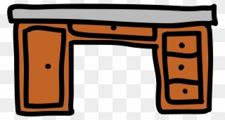 Free Desk Icon - Clear Background Animated Table Clipart