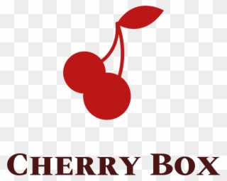 Cherry Box Pizza - Graphic Design Clipart