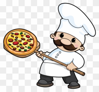 Clipart Of Guys, Orders And Pizza - Pizza And Pasta Clip Art - Png Download