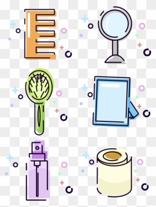 Mbe Daily Necessities Hand Painted Cartoon Png And Clipart
