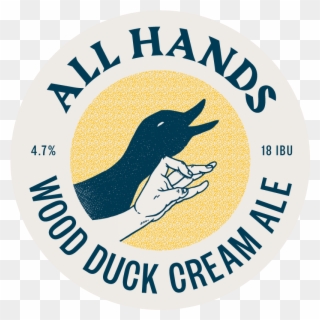 Wood Duck Cream Ale - Circle Clipart