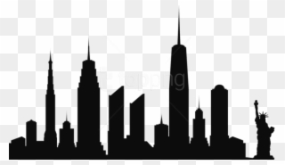 Free Png New York City Skyline Silhouette Png Png - New York Skyline Png Clipart