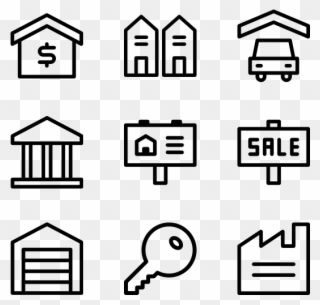 Building - Cyber Security Icons Free Clipart