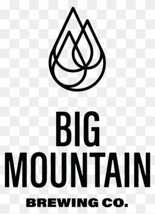 Big Mountain Beer Logo - Graphic Design Clipart