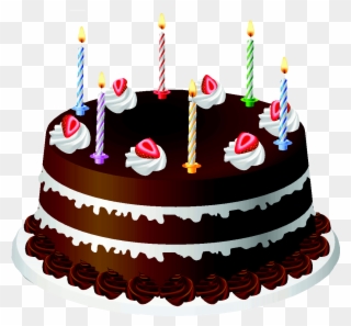 Cake Png Transparent Transparent Background - Png Format Birthday Cake Png Clipart