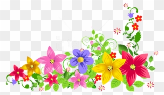 Free Png Transparent Floral Decoration Png Images Transparent - Png Flowers Images Hd Clipart