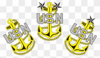 Navy Chief Anchors Clipart
