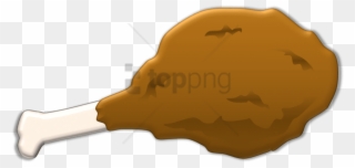 Free Png Chicken Leg Png Png Image With Transparent - Fried Chicken Leg Drawing Clipart