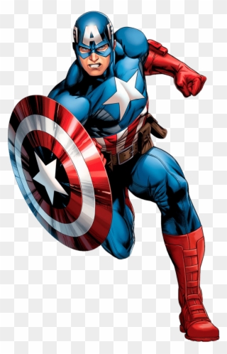 Captain America Transparent Png Images - Avengers Oblea Clipart
