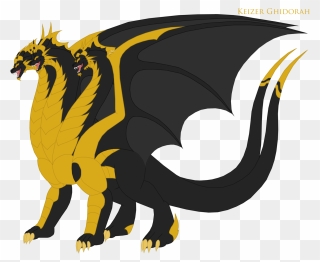 Godzilla Clipart Ham Radio - Kaiser Ghidorah Pyrus Leonidas - Png Download