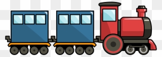Clipart Of Rail - Clipart Image Of Train - Png Download