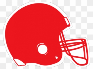 Vector Clipart Football - Orange Football Helmet Clipart - Png Download
