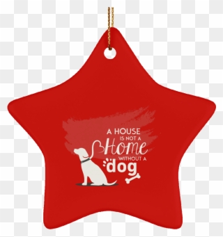 A House Is Not A Home Without A Dog Christmas Ornaments - Math Christmas Ornaments Clipart
