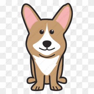 600 X 600 2 - Cartoon Dog Corgi Clipart
