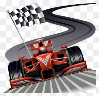 Championship Renault Auto Car Team One Sports Clipart - Race Car On Track Png Transparent Png