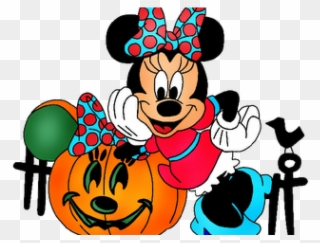 Car Clipart Halloween - Minnie Mouse Halloween - Png Download