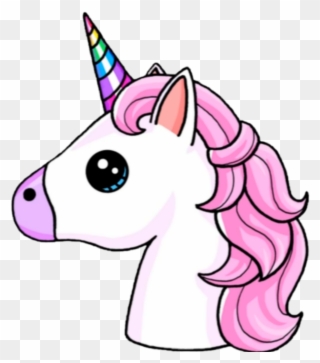 #unicorn #unicorns #emoji #unicornemoji #cuteunicorn - Cute Kawaii Unicorn Clipart