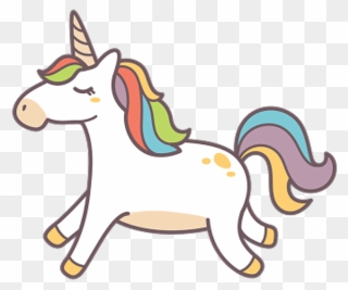 Unicorn Sticker - Unicorn Png Clipart