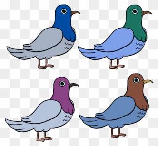 Feet Clipart Pigeon - Stock Dove - Png Download
