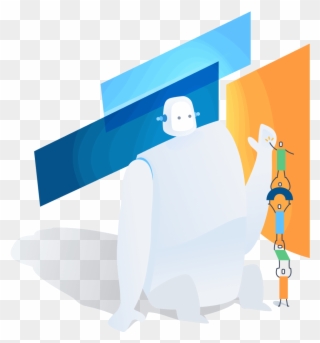 It Takes A Village - Illustration Clipart