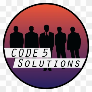 Code 5 Solutions 129 Kb - Group Businessman Silhouette Png Clipart