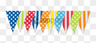Free Png Banner De Colores Png Image With Transparent - Birthday Party Flags Png Clipart