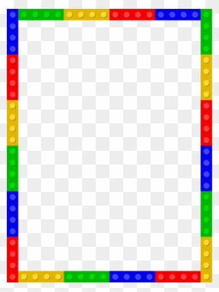 600 X 799 2 - Lego Borders And Frames Clipart