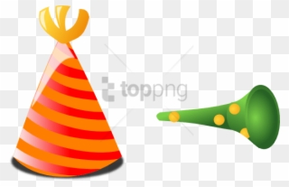 Free Png Download Birthday Horn Png Images Background - Party Hat Clipart