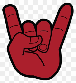 #hand #rockstar #freetoedit - Rockstar Hand Sign Png Clipart