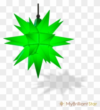 Original Herrnhut Plastic Star, Z-green, ~ 40 Cm / - Herrnhuter Sterne Clipart