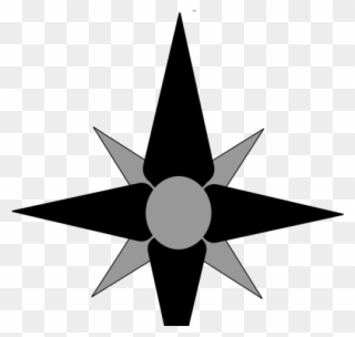East Clipart Compass Symbol - North Arrow - Png Download