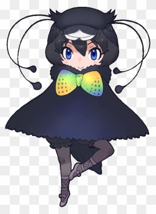 Western Parotia - カンザシ フウチョウ け もの フレンズ Clipart