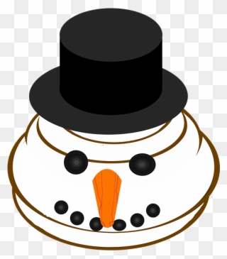 Snowman Poop Emoticon Smiley Emoji Clipart
