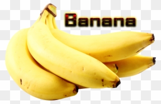 Banana Clipart Name - Banana Pic With Name - Png Download