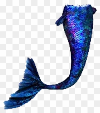 #blue #mermaid #mermaidtail - Transparent Mermaid Tails Clipart