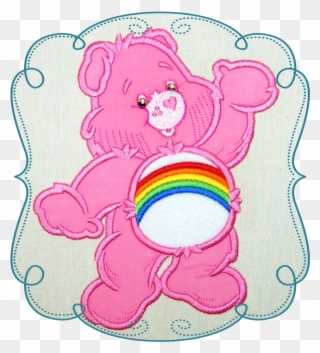 Care Bear Applique Machine Embroidery Design Pattern - Little Pony Applique Design Clipart