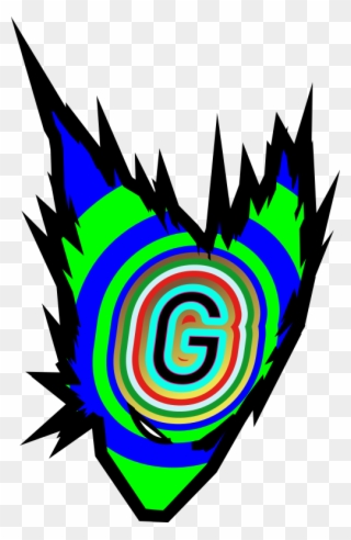 Made This Garou Logo On Inkscape To Practice - Emblem Clipart