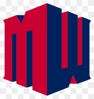 Mw Logo In Fresno State Colors - Mountain West Logo Fresno State Clipart