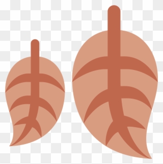 Fallen Leaf - Twitter Emoji Leaf Clipart
