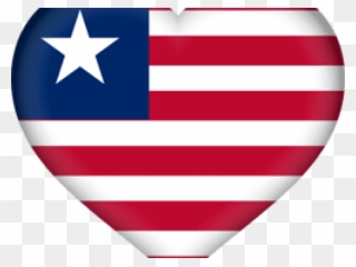 Liberia Flag Clipart - Liberia Vlag - Png Download