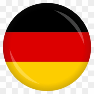 Germany Clipart World Flag - Germany Flag Circle Icon - Png Download