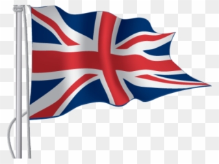 British Flag Clipart Present - British Flag Pole Png Transparent Png