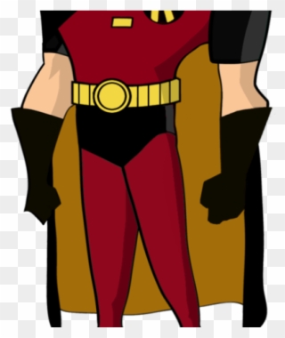 Superhero Robin Clipart Batman Cartoon - Robin Png Transparent Png
