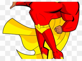 Hero Clipart Yellow Superhero - Superhero - Png Download