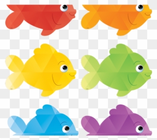 Original - Clipart Cartoon Colorful Fish - Png Download