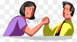 Free Png Arm Wrestling Man Vs Woman Png Image With - Arm Wrestling Man Vs Woman Clipart Transparent Png